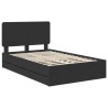 Cadre de lit avec tiroir Noir 120 x 200 cm Bois Ingénierie 547404547404