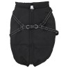 Manteau pour chien Noir L44 Fleece et Polyester 547463547463