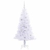 Sapin de Noël artificiel avec 150 LED Blanc 150 cm PVC et Acier 547470547470