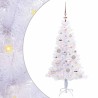 Sapin de Noël artificiel avec 150 LED Blanc 120 cm PVC et Acier 547473547473