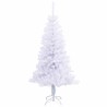Sapin de Noël artificiel avec 150 LED Blanc 120 cm PVC et Acier 547473547473