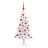 Sapin de Noël artificiel avec 150 LED Blanc 120 cm PVC et Acier 547474547474