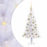 Sapin de Noël artificiel avec 150 LED Blanc 120 cm PVC et Acier 547476547476