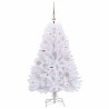 Sapin de Noël Artificiel à Branches Articulées Blanc 120 cm 547479547479