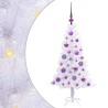 Sapin de Noël artificiel avec 150 LED Blanc 120 cm PVC et Acier 547484547484
