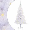 Sapin de Noël artificiel avec 150 LED Blanc 150 cm PVC et Acier 547485547485
