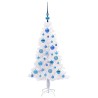 Sapin de Noël artificiel avec 150 LED Blanc 120 cm PVC et Acier 547486547486