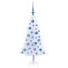 Sapin de Noël artificiel avec 150 LED Blanc 120 cm PVC et Acier 547486547486