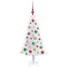 Sapin de Noël artificiel avec 150 LED Blanc 120 cm PVC et Acier 547487547487