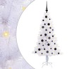 Sapin de Noël artificiel avec 150 LED Blanc 150 cm PVC et Acier 547489547489