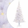 Sapin de Noël artificiel avec 150 LED Blanc 150 cm PVC et Acier 547490547490