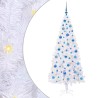 Sapin de Noël artificiel avec 300 LED Blanc 180 cm PVC et Acier 547494547494