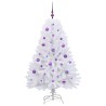 Sapin de Noël Artificiel à Branches Articulées Blanc 150 cm 547498547498