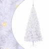 Sapin de Noël artificiel avec 300 LED Blanc 210 cm PVC et Acier 547499547499