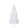Sapin de Noël artificiel avec 300 LED Blanc 210 cm PVC et Acier 547499547499