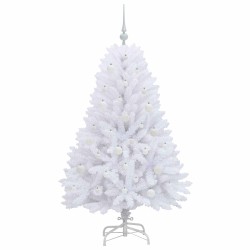 Sapin de Noël Artificiel à Branches Articulées Blanc 150 cm 547500547500