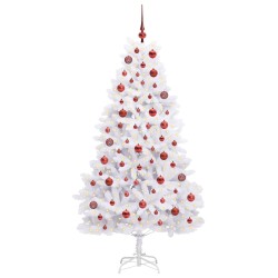 Sapin de Noël Artificiel à Branches Articulées Blanc 180 cm 547502547502