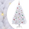 Sapin de Noël Artificiel à Branches Articulées Blanc 150 cm 547504547504