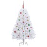 Sapin de Noël Artificiel à Branches Articulées Blanc 150 cm 547504547504
