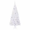 Sapin de Noël artificiel avec 300 LED Blanc 180 cm PVC et Acier 547505547505