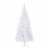 Sapin de Noël artificiel avec 300 LED Blanc 210 cm PVC et Acier 547508547508