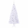 Sapin de Noël artificiel avec 300 LED Blanc 210 cm PVC et Acier 547508547508