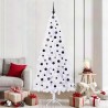 Sapin de Noël artificiel avec 300 LED Blanc 210 cm PVC et Acier 547509547509