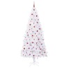 Sapin de Noël artificiel avec 300 LED Blanc 240 cm PVC et Acier 547511547511
