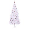 Sapin de Noël artificiel avec 300 LED Blanc 240 cm PVC et Acier 547511547511