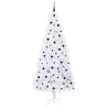 Sapin de Noël artificiel avec 300 LED Blanc 240 cm PVC et Acier 547512547512
