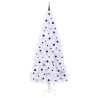 Sapin de Noël artificiel avec 300 LED Blanc 240 cm PVC et Acier 547512547512