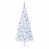 Sapin de Noël artificiel avec 300 LED Blanc 210 cm PVC et Acier 547513547513