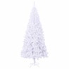 Sapin de Noël artificiel avec 300 LED Blanc 210 cm PVC et Acier 547513547513