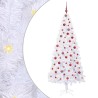 Sapin de Noël artificiel avec 300 LED Blanc 210 cm PVC et Acier 547515547515