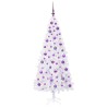 Sapin de Noël artificiel avec 300 LED Blanc 180 cm PVC et Acier 547516547516