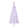 Sapin de Noël artificiel avec 300 LED Blanc 180 cm PVC et Acier 547516547516