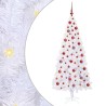 Sapin de Noël artificiel avec 300 LED Blanc 180 cm PVC et Acier 547518547518