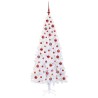 Sapin de Noël artificiel avec 300 LED Blanc 180 cm PVC et Acier 547518547518