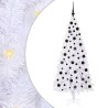 Sapin de Noël artificiel avec 300 LED Blanc 180 cm PVC et Acier 547519547519