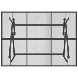 Ensemble de meubles d'extérieur 5 pcs Anthracite Fer et Acier 547523547523