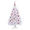 Sapin de Noël Artificiel à Branches Articulées Blanc 120 cm 547528547528