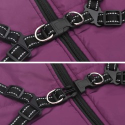 Manteau pour chien Pourpre L44 Fleece et Polyester 547529547529