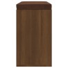 Banc à chaussures Chêne marron 103x30x48 cm Bois d'ingénierie 547539547539