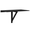 Table murale pliable Noir 100x60x56 cm Bois d'ingénierie 547540547540