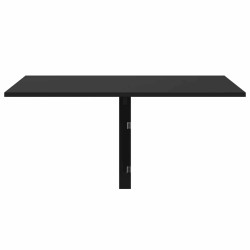 Table murale pliable Noir 100x60x56 cm Bois d'ingénierie 547540547540