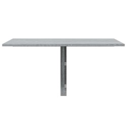 Table murale pliable Sonoma gris 100x60x56 cm Bois d'ingénierie 547544547544
