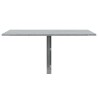 Table murale pliable Sonoma gris 100x60x56 cm Bois d'ingénierie 547544547544