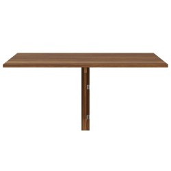 Table murale pliable Chêne marron 100x60x56cm Bois d'ingénierie 547545547545