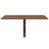 Table murale pliable Chêne marron 100x60x56cm Bois d'ingénierie 547545547545