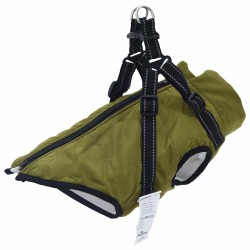 Manteau pour chien Vert armée L40 Fleece et Polyester 547551547551